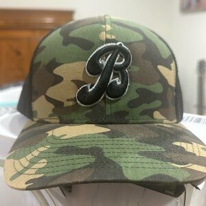 Travel softball Batbusters camo adjustable cap